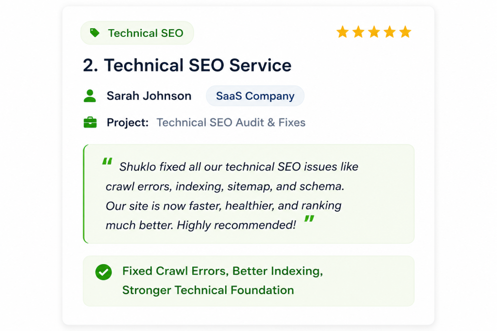 Technical SEO
